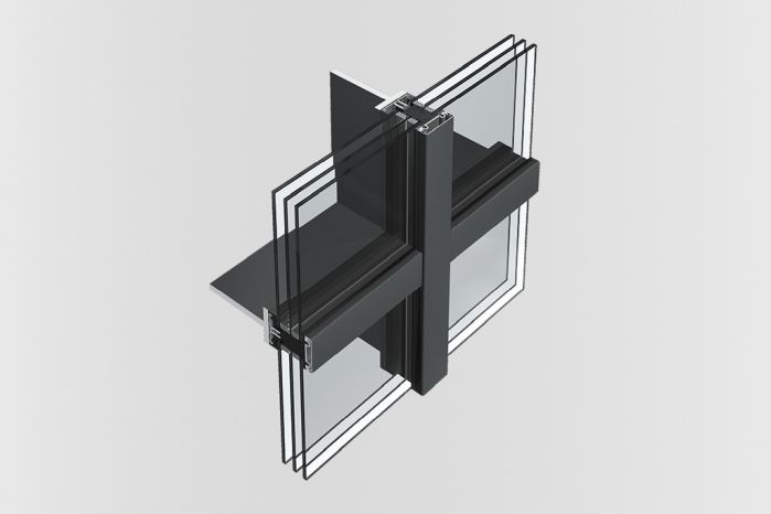 Ottostummm CW60-1 TB Curtain Wall