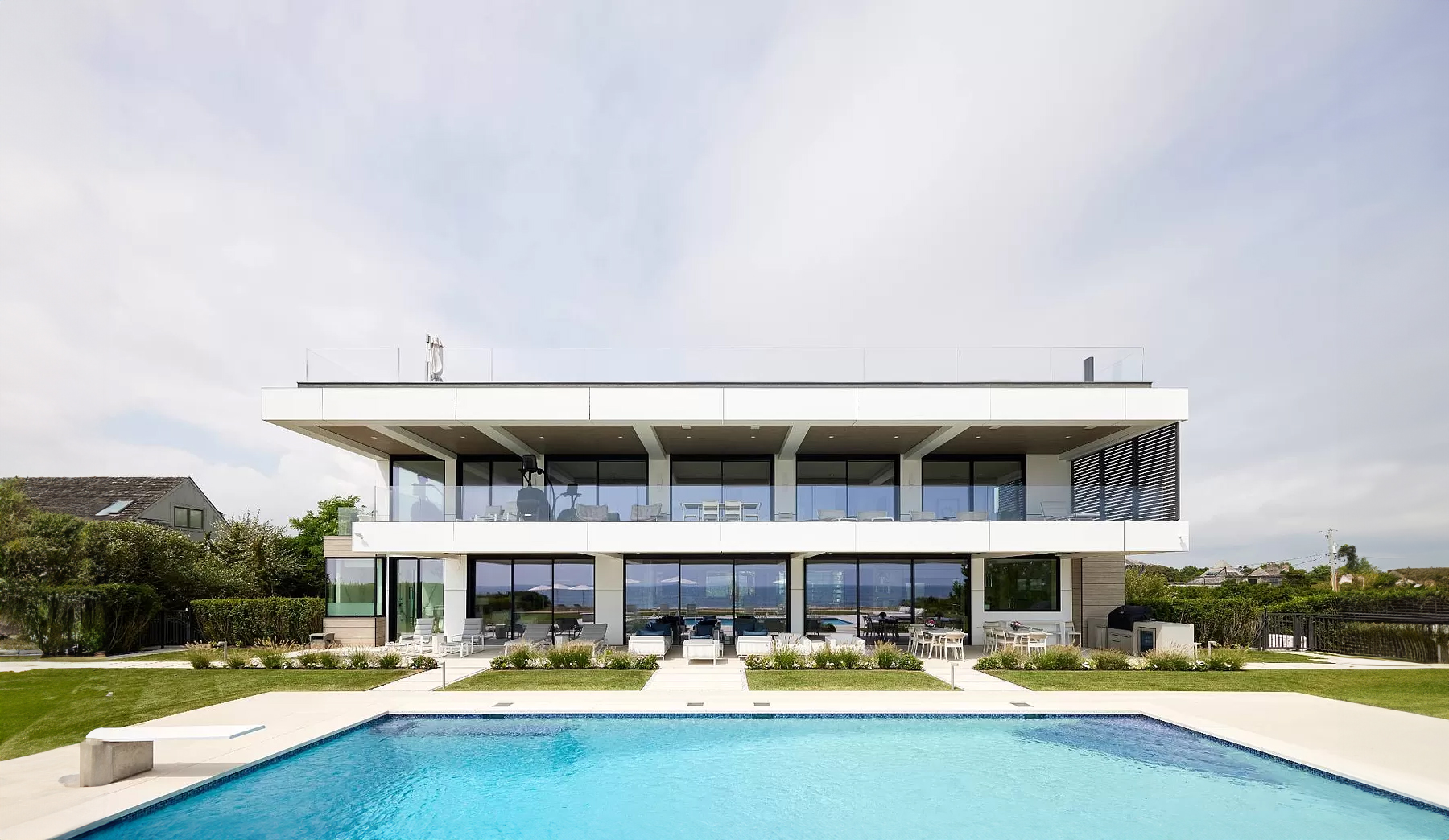 cost of triple pane windows in modern mountain house architecture