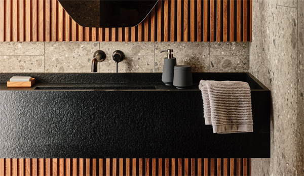 costs and price ranges for stone and or special ceramic finishes in modern home design